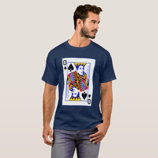 Obama-spelkaart Mannen T-Shirt (Voorkant volledig)