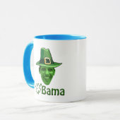 Obama St Patricks Day Mok (Voorkant links)