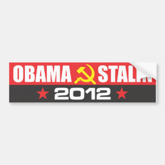 OBAMA - STALIN 2012 BUMPERSTICKER