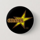 Obama Star 08 Button (Voorkant)