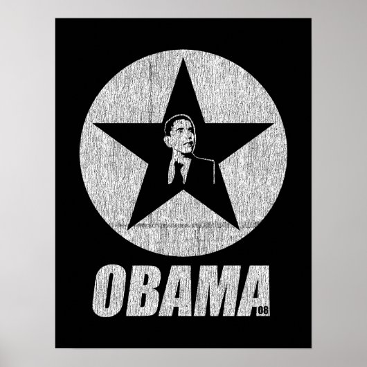 Obama Star Poster (Voorkant)