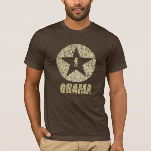 '' Obama STAR! T-shirt (Voorkant)