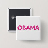 Obama Starry Lights Button (Voorkant /achterkant)