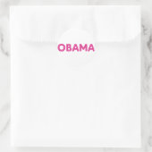 Obama Starry Lights Sticker! Ronde Sticker (Tas)
