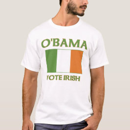 Obama stemt Iers tegen shirten T-shirt