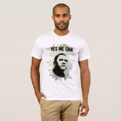 Obama STENCIL concrBgrnd T-shirt (Voorkant volledig)