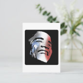 Obama: Sterren Briefkaart (Staand voorkant)
