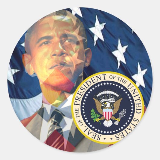 Obama Sticker (Voorkant)