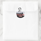 OBAMA-STICKER RONDE STICKER (Tas)
