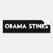 OBAMA STINKS BUMPERSTICKER (Voorkant)