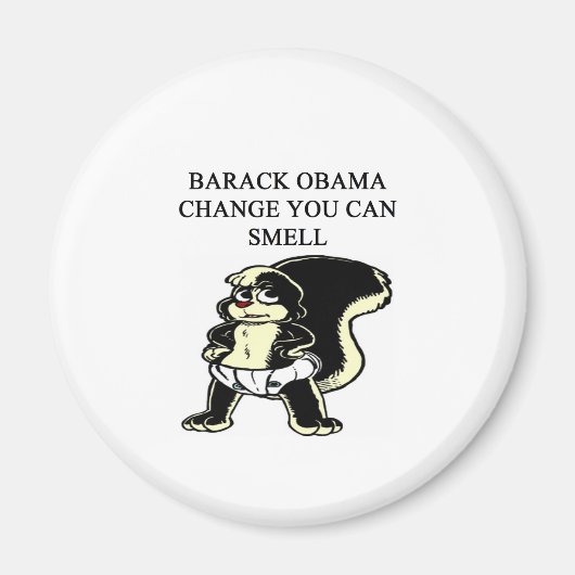 Obama stoppen 2012 magneet (Voorkant)