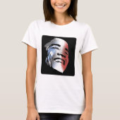 Obama StStripe 3black T-shirt (Voorkant)