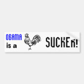Obama SUCK! Bumpersticker (Voorkant)