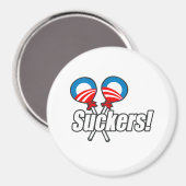 Obama Suckers! Magneet (Voorkant / Achterkant)