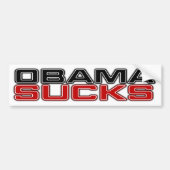 Obama Sucks Bumpersticker (Voorkant)