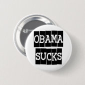 Obama Sucks Ronde Button 5,7 Cm (Voorkant /achterkant)