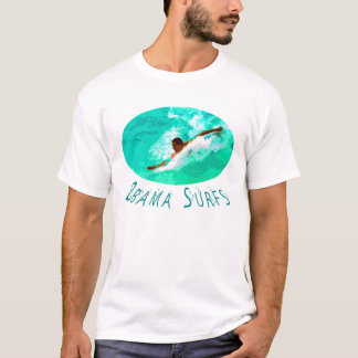 obama surfs t-shirt