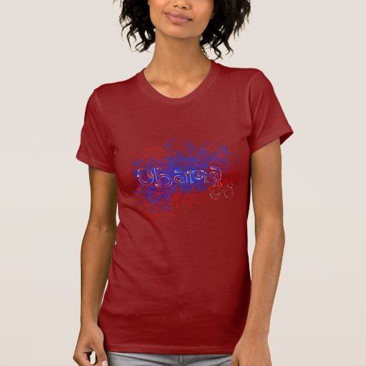 Obama Swirl T-shirt (Voorkant)