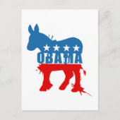 Obama T-shirt Briefkaart (Voorkant)