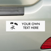 Obama T-shirt Bumpersticker (Op auto)