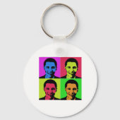 Obama T-shirt Sleutelhanger (Voorkant)
