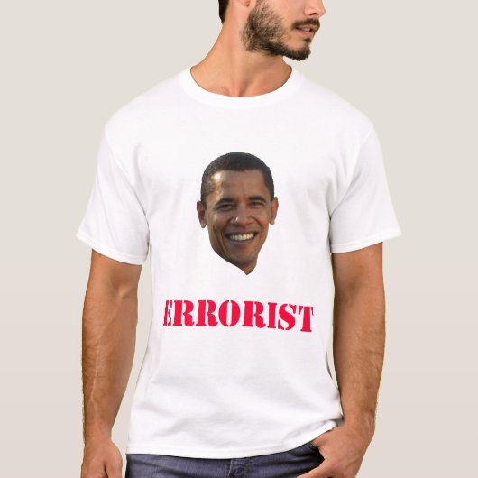 Obama the Errorist T-Shirt (Voorkant)