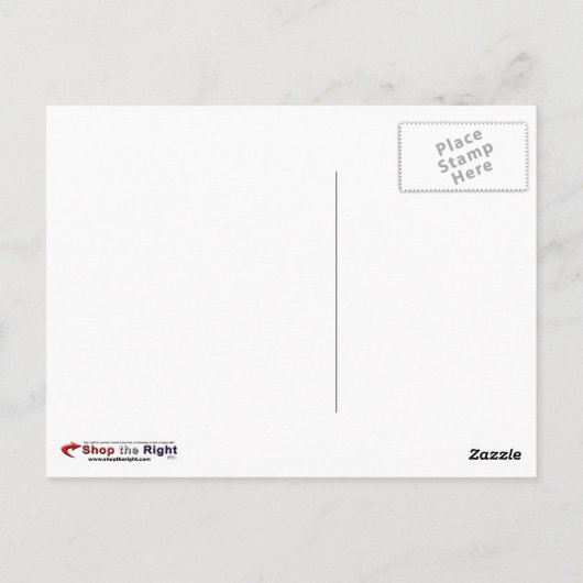 Obama the Liar Briefkaart (Achterkant)