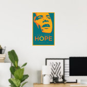 OBAMA: The New Hope_Blauwgroen Poster (Thuiskantoor)