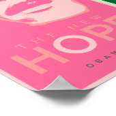 Obama - The New Hope Pink & Green Poster (Hoek)