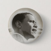 Obama-toets Ronde Button 5,7 Cm (Voorkant)