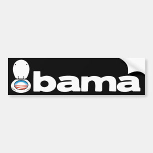 Obama (toilet) bumpersticker