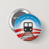 Obama Train Button (Voorkant /achterkant)