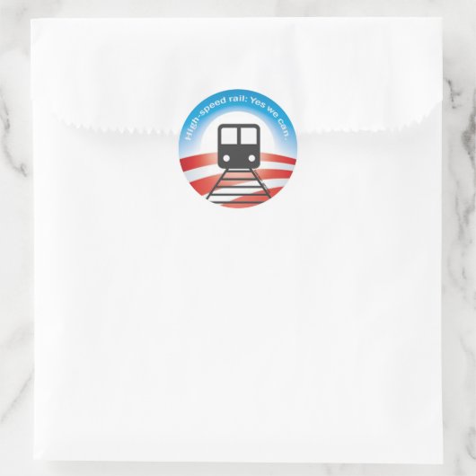 Obama Train Sticker (Tas)
