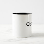 Obama Tweekleurige Koffiemok (Center)