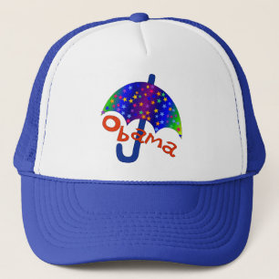Obama Umbrella Inaguration Memento Trucker Pet