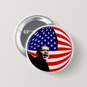 Obama US Flag Button (Voorkant /achterkant)