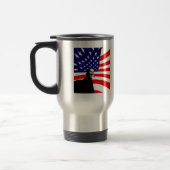 Obama US Flag Travel Mug Reisbeker (Links)