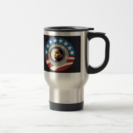 Obama US Flag Travel Mug Reisbeker (Rechts)