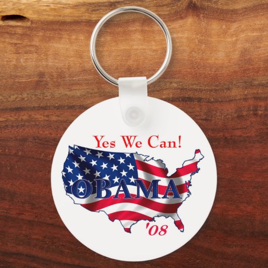 Obama USA Sleutelhanger (Voorkant)