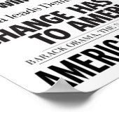 Obama: Van droom naar geschiedenis, kopje Poster (Hoek)