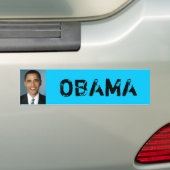 obama van prezzzz bumpersticker (Op auto)