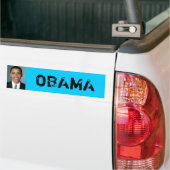 obama van prezzzz bumpersticker (Op Truck)
