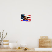 Obama-verandering Poster (Keuken)