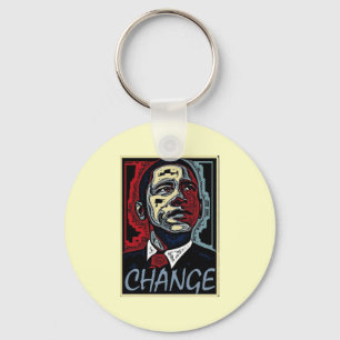 Obama-verandering Sleutelhanger
