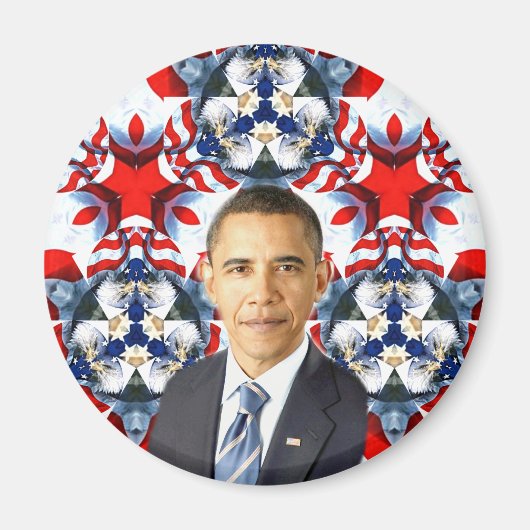Obama, Verenigde Staten_ Magneet (Voorkant)