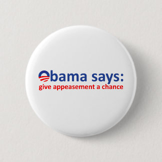 Obama-verschijning Ronde Button 5,7 Cm