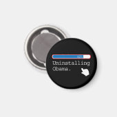 OBAMA VERWIJDEREN MAGNEET (Voorkant / Achterkant)