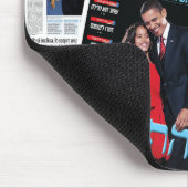 Obama Victory International Headline Collage Muismat (Hoek)