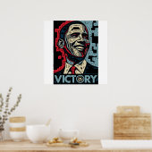 Obama Victory Poster (Keuken)