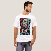 Obama Victory T-shirt (Voorkant volledig)